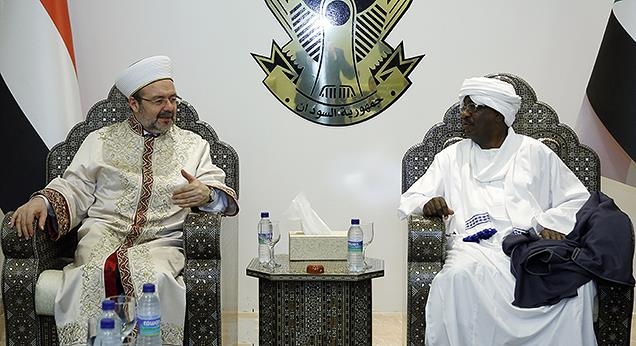 Diyanet ile Sudan Evkaf Bakanlığı arasında işbirliği protokolü